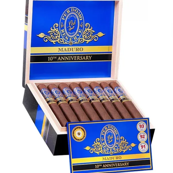 Perdomo Reserve 10th Anniversary Maduro Epicure  - Box of 25 Cigars