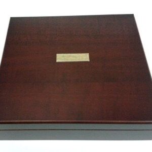 Cherrywood Starter  Cigar Humidor Designed to hold up to 20 Cigars