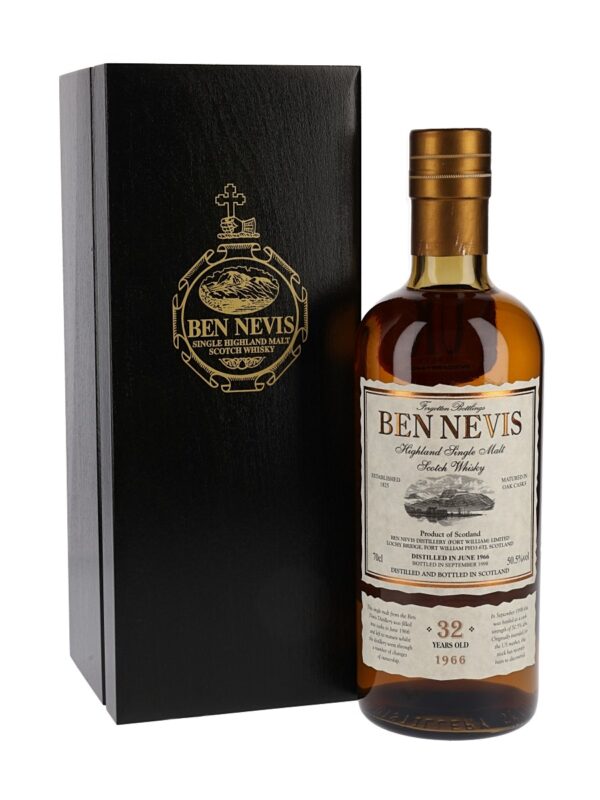 Ben Nevis 1966 32 Year Old Forgotten Bottlings with Presentation Case