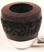 Falcon Pipe Standard Rustic Dover Pipe  Bowl