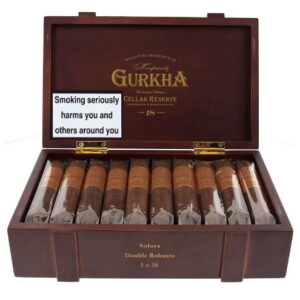 Gurkha Cellar Reserve 18 Year Aged Solara Double Robusto Cigar - Box of 20