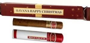 Havana Happy Christmas Cigar - Romeo Y Julieta No 2 Tubed