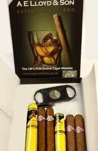Montecristo Medium Sized Cigar Sampler -  Gift Boxed with Cutter