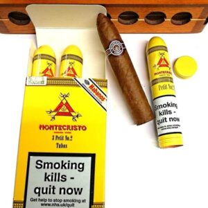 Montecristo Petit No. 2  Cigars in 3's Pack - Tubed Cigars