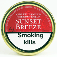 Petersons Sunset Breeze Pipe Tobacco 50 grammes