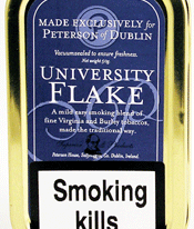 Petersons University Flake Pipe Tobacco 50 grammes