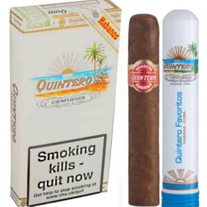 Quintero Favoritos Tubed Cigar - Pack of 3