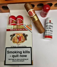 Romeo Y Julieta Petit  Churchill Cigars  - Pack of Three tubed