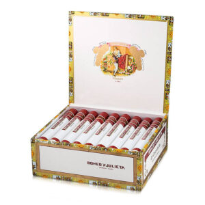 Romeo Y Julieta Churchills  Cigars Box of 25 Cedar Lined Tubed Cigars