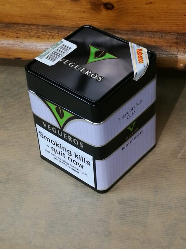 Vegueros Mananitas Cigar -  Tin of 16 Cigars