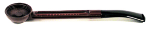 Falcon Extra Briar Pipe Stem Curved Standard