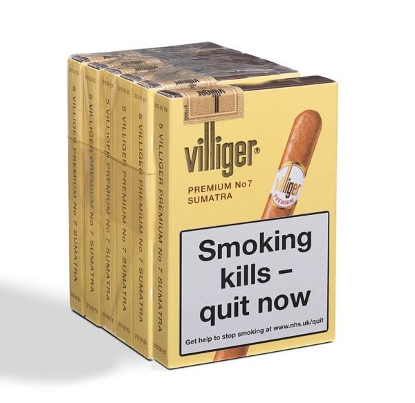 Villiger No. 7 Cigars – Buy 5 packs = 25 Cigars