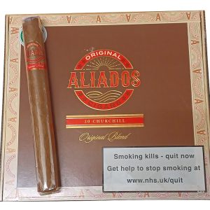 Oliva Aliados Original Churchill Cigar - Box of 20 Cigars