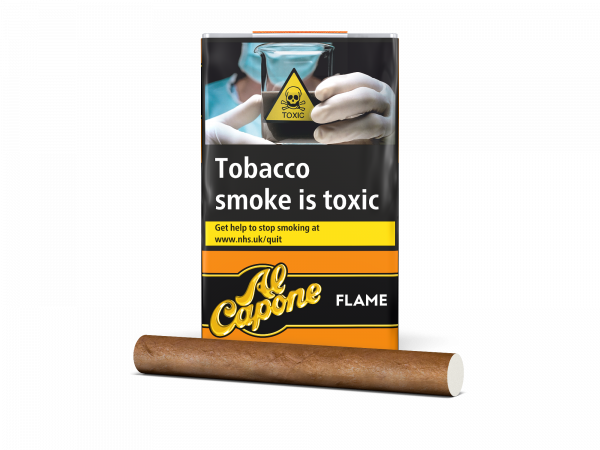 Al Capone Pockets Filter Flame Cognac Flavour (Pack of 10)
