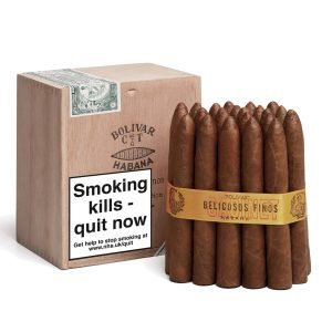 Bolivar Belicosos Finos Cigar - Cabinet Box of 25 Cigars