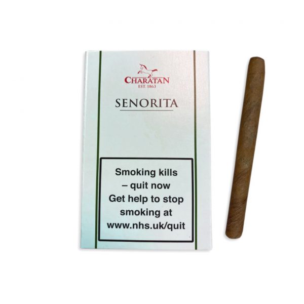 Charatan Senoritas Cigars - 5 Packs of 5 = 25 Senoritas
