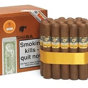 Cohiba Robusto Cigars in Varnished  Box of  25