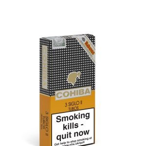 Cohiba Siglo II Tubed Cigar - Pack of 3