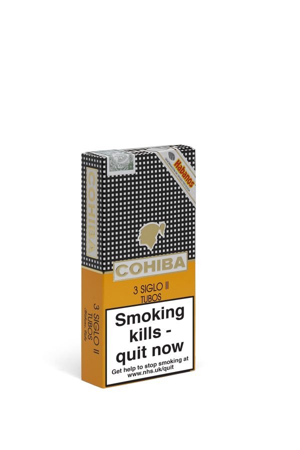Cohiba Siglo II Tubed Cigar - Pack of 3