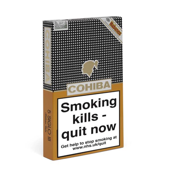 Cohiba Siglo III Pack of 5 Cigars