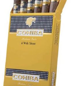 Cohiba Wide Shorts Cigars - Pack of 6