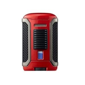 Colibri Apex Cigar Lighter Single Jet Flame Red