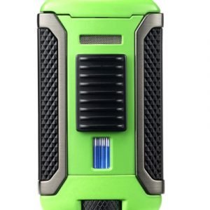 Colibri Apex Cigar Lighter Single Jet Flame Green