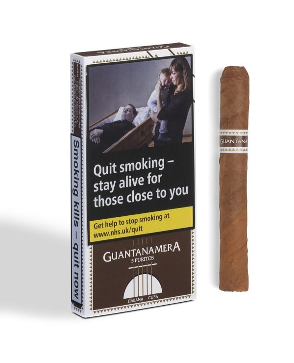 Guantanamera Puritos Machine Made Cigars - Pack of 5
