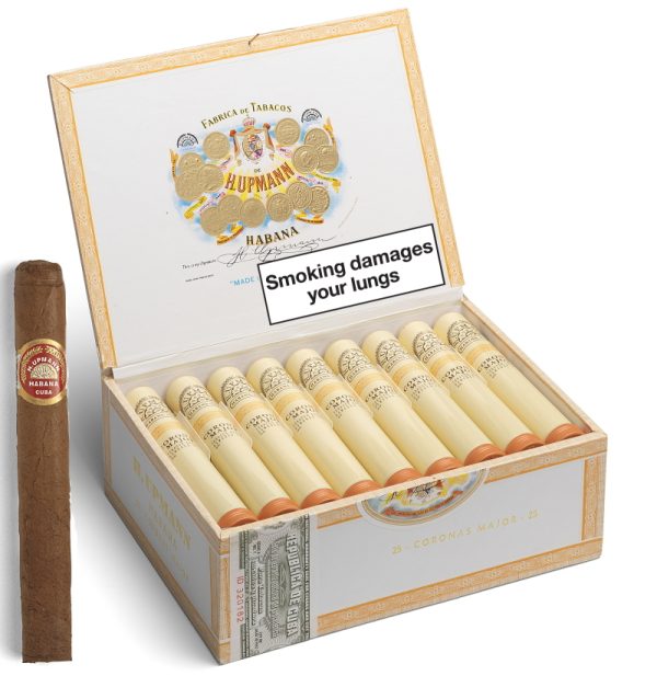 H. Upmann Coronas Majors 25's - In Cedar Lined Tubes