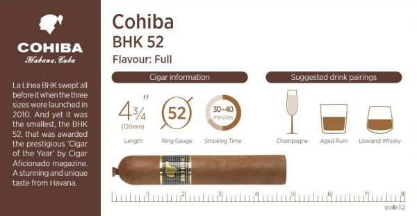 Cohiba Behike BHK 52 Limited Edition Cigar - Single Cigar - Image 2
