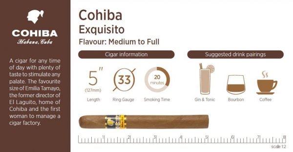 Cohiba Exquisitos Cigars - Single Cigar - Image 2