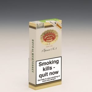 Hoyo De Monterrey  Epicure No. 2  Cigars in packs of 3