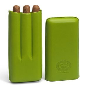 Hoyo de Monterrey Leather Case with 3 Epicure No 1 Cigars