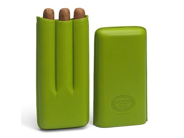 Hoyo de Monterrey Leather Case with 3 Epicure No 1 Cigars