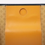 Hunters & Frankau x Ettinger - Leather Cigar Wrap - Navy Blue and Orange - 5 Cigar Capacity - Image 2