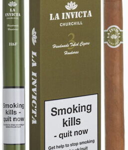 La Invicta Tubed Honduran Churchill Cigars - Pack of Three