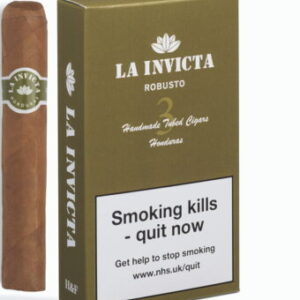 La Invicta Tubed Honduran Robusto Cigars - Pack of Three