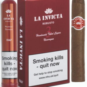 La Invicta Tubed Nicaraguan Robusto Cigars - Pack of Three