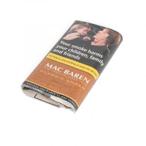 MacBaren Classic Amber (Vanilla Toffee Cream ) Pipe Tobacco  40 Gram Pouch