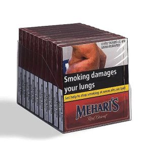Meharis Red Orient Cigarillos - 10 packs = 100 Cigarillos