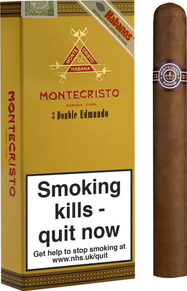 Montecristo Double Edmundo Cigar - Pack of 3