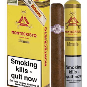 Montecristo Edmundo Cigar - Pack of  3 Tubed Cigars
