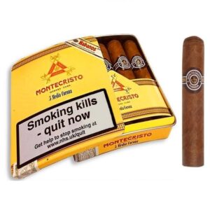 Montecristo Media Corona Cigar - Slide Lid Tin of 5 Cigars
