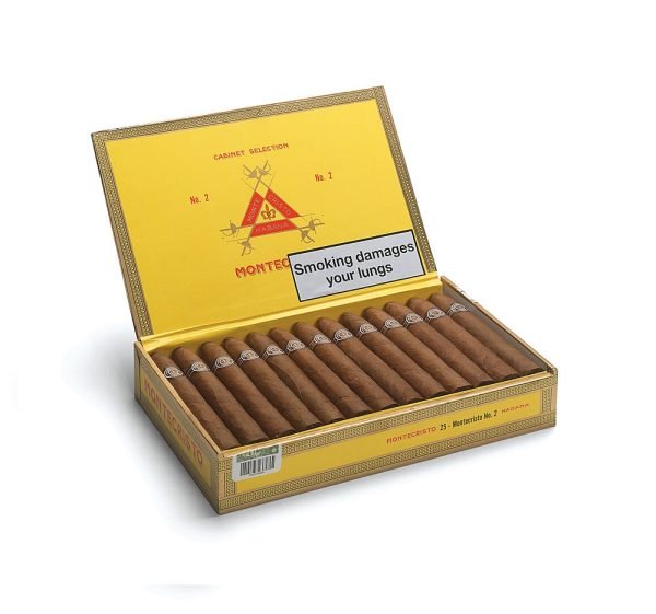 Montecristo No. 2 Cigar Box of 25 Cigars