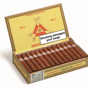 Montecristo No. 5 Cigar Box of  25