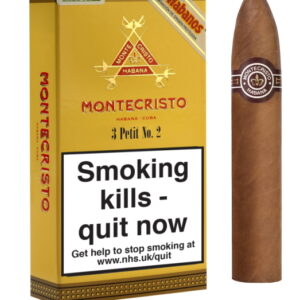Montecristo Petit No2  Cigars in 3's Pack