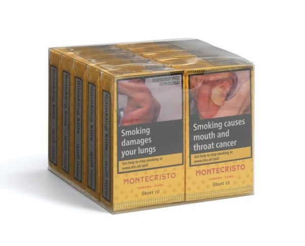 Montecristo Shorts - 10 Packs of 10 cigars