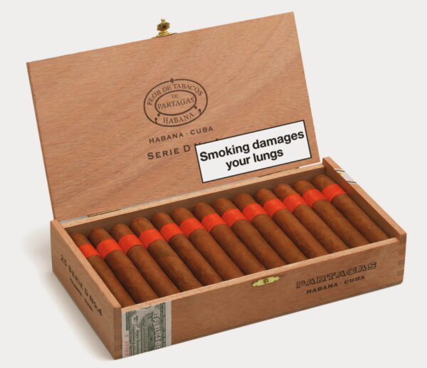 Partagas Serie D No. 4 Cigars - Box of  25