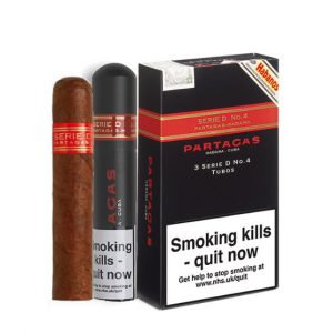 Partagas Serie D No. 4 Cigar - Tubed in 3s