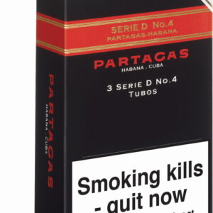 Partagas Serie D No5 Cigars Tubed   in 3's
